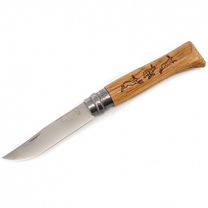 Нож Opinel серии Tradition Animalia №08, клинок 8,5см, заяц 002333, фото 1