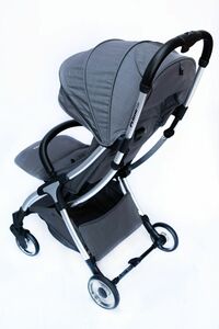 Коляска прогулочная RYAN PRIME Light Auto Folding Chie Gray, фото 6