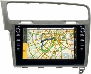 Штатная магнитола Volkswagen Golf 7 2012-2020 (серая) LeTrun 3149-10-048 на Android 10 (DSP 2/16 с крутилками), фото 1