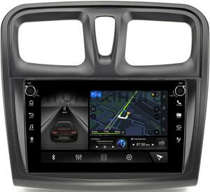 Штатная магнитола LeTrun 7803-9-RE020T для Renault Logan II, Sandero II 2013-2021 на Android 10 (4G-SIM, 4/64, DSP, IPS) c крутилками c оптическим выходом, фото 1