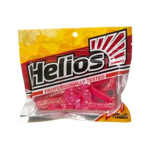 Твистер Credo Four Tail 3,35"/8,5 см Silver Sparkles & Pink 10шт. (HS-20-035) Helios, фото 2