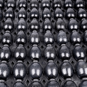 Накидка на автомобильное сиденье AVS M2410P-BL, 45 × 45 см, чёрная, фото 3