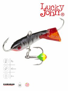Балансир Lucky John CLASSIC 4.5 с тр. 50мм/12HRT блистер, фото 2