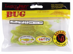 Твистеры съедоб. искусст. LJ Pro Series BUG 3.5in (08.90)/S15 6шт., фото 4
