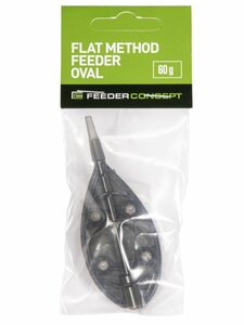 Кормушка фидер. FC Flat Method OVAL 060г, фото 5
