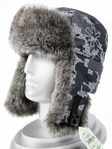Шапка-ушанка Norfin EXPLORER CAMO p.XL, фото 3