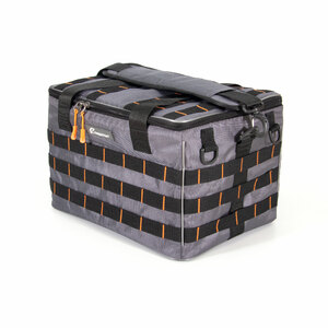 Сумка рыболовная СЛЕДОПЫТ Base Lure Bag XL, 38х26х25 см, цв. серый + 5 коробок Luno 28/2/, фото 2