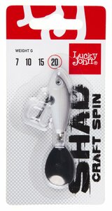 Тейл-спиннер Lucky John SHAD CRAFT SPIN 20.0г  017 в блистере, фото 3