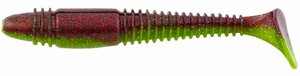 Виброхвосты съедобные LJ Pro Series TIOGA FAT 3.9in (10.00)/T44 5шт., фото 3