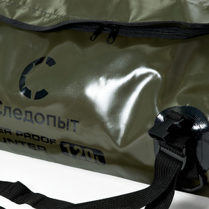 Гермосумка с молнией СЛЕДОПЫТ -Hunter, 120 л,ПВХ, цв. хаки с чёрным/15/, фото 7