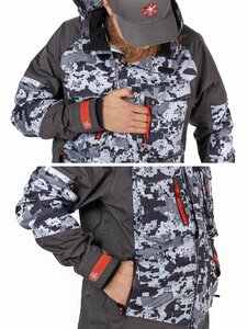 Костюм демисезонный Norfin PRO DRY 3 CAMO р.XXL, фото 6