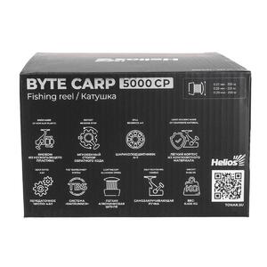 Катушка Byte carp 5000 CP 4+1 подшип + зап шпуля (HS-BC-5000-S) Helios, фото 16
