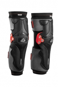 Наколенники Acerbis X-STRONG KNEE Black/White, фото 3