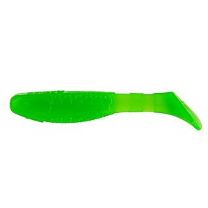 Виброхвост Chubby 3,55"/9 см Electric green 5шт. (HS-4-007) Helios, фото 2