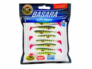 Виброхвосты LJ Pro Series 3D BASARA SOFT SWIM 06,35/PG10 8шт., фото 6