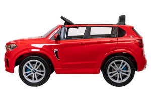 Детский автомобиль Toyland BMW X5M красный, фото 4