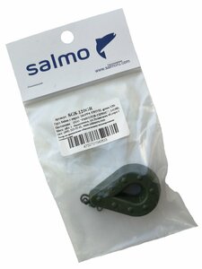 Груз Salmo с вертл. GRIPPA SWIVEL green 120г, фото 2
