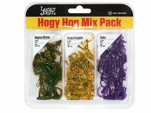Твистеры съедоб. искусст. LJ Pro Series HOGY HOG 1.2in (03.05)/MIX1 36шт., фото 2