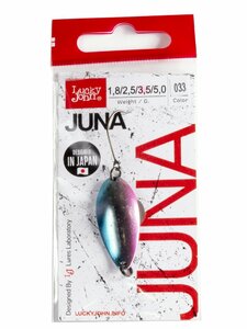 Блесна колеб. Lucky John JUNA длин.33мм/03,5г 033, фото 4