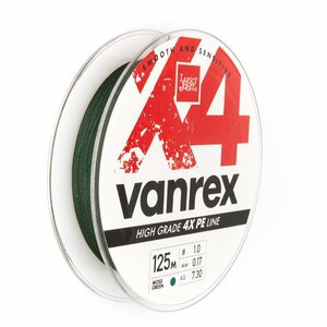 Леска плетёная Lucky John Vanrex х4 BRAID Moss Green 125/017, фото 4