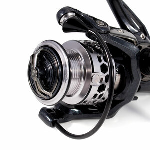 Катушка безынерционная Namazu Pro Diamond Carbon DC1000, 8+1 подш., металлическая шпуля, фото 8