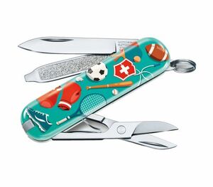 Нож-брелок Victorinox Classic LE 2020, 58 мм, 7 функций, "Sports World", фото 3