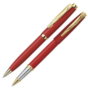 Набор подарочный Pierre Cardin Pen&Pen - Red GT, ручка шариковая + ручка роллер, фото 1