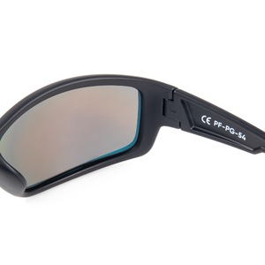 Очки поляризационные плавающие СЛЕДОПЫТ Spots в футляре, линзы grey with ice blue revo, фото 7