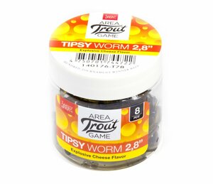 Слаги съедобные искусственные LJ Pro Series TIPSY WORM 2,3in (05.84)/T78 12шт., фото 4