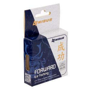 Леска FORWARD ICE FISHING 0,261mm/50m Nylon Transparent (N-FIF-0.261-50) Nisus, фото 5