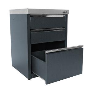 Модуль уличной кухни SMART-600 Стол с тремя ящиками (HS-KU03-SY600) Helios, фото 16