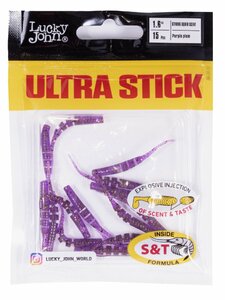 Слаги съедобные искусственные LJ Pro Series ULTRA STICK 1,6in (04.20)/S13 15шт., фото 4