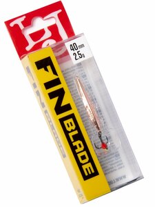 Блесна вертикал. зим. Lucky John FIN Blade с цеп. и kр. 40мм C блистер, фото 3