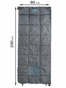Мешок-одеяло спальный Norfin NATURAL COMFORT 250 R, фото 5