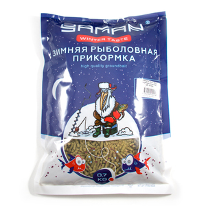 Прикормка Yaman Winter Taste Гранулы 3мм, Лещ зимняя (жареные семечки), цв. олива, 700 г, фото 2