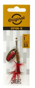 Блесна вращ. Lucky John SPIN X ROUND 01 3,5г GX1, фото 4