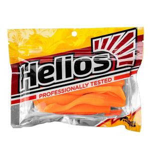 Виброхвост Vigor 3,75"/9.5 см Orange 7шт. (HS-6-024) Helios (0), фото 2