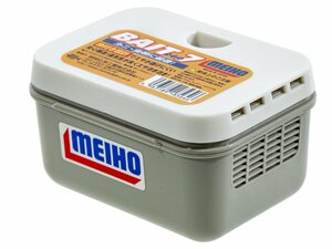 Коробка рыболов. для нажив. с крыш. Meiho BAIT 7 115х95х66, фото 4