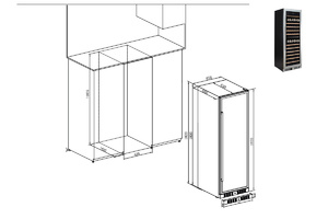 Винный шкаф Temptech E1000DX, фото 4