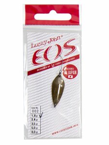 Блесна колеблющаяся Lucky John EOS длин.25мм/01.8г 002, фото 3