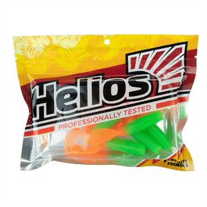 Твистер Credo Double Tail 1,96"/5 см Lime & Orange 10шт. (HS-27-020) Helios (0), фото 3