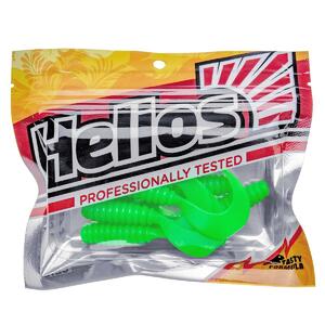 Твистер Credo 2,35"/6,0 см Electric green 7шт. (HS-10-007) Helios, фото 2