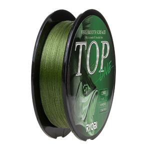 Шнур TOP PE4X-120M 0.3/d-0.092mm Dark green Ryobi, фото 4