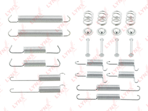 Ремкомплект для установки тормозных колодок барабанного тормоза LYNXauto BC-8048. Для: VW Фольксваген TranSporter(Транспортер) IV 90-03, фото 1