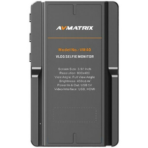 Селфи-монитор AVMATRIX VM40, фото 2