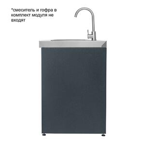 Модуль уличной кухни SMART-900 Шкаф с мойкой (HS-KU01-SHM900) Helios, фото 7