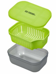 Коробка рыболов. для прикорм. и насад. с вент. крыш. и лот. FC FEEDER BAIT BOX 170×115×65, фото 4