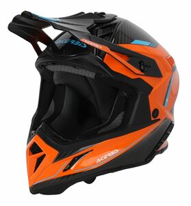 Шлем Acerbis STEEL CARBON 22-06 Orange/Black XL, фото 1