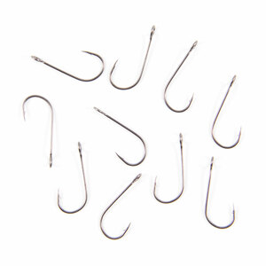 Крючок KOI "SINGLE SPOON HOOK", размер 6 (INT), цвет BN (10 шт.), фото 4