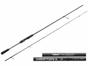 Удилище спиннинговое  Lucky John Kripton-X 35 7'0''/2.13, фото 2